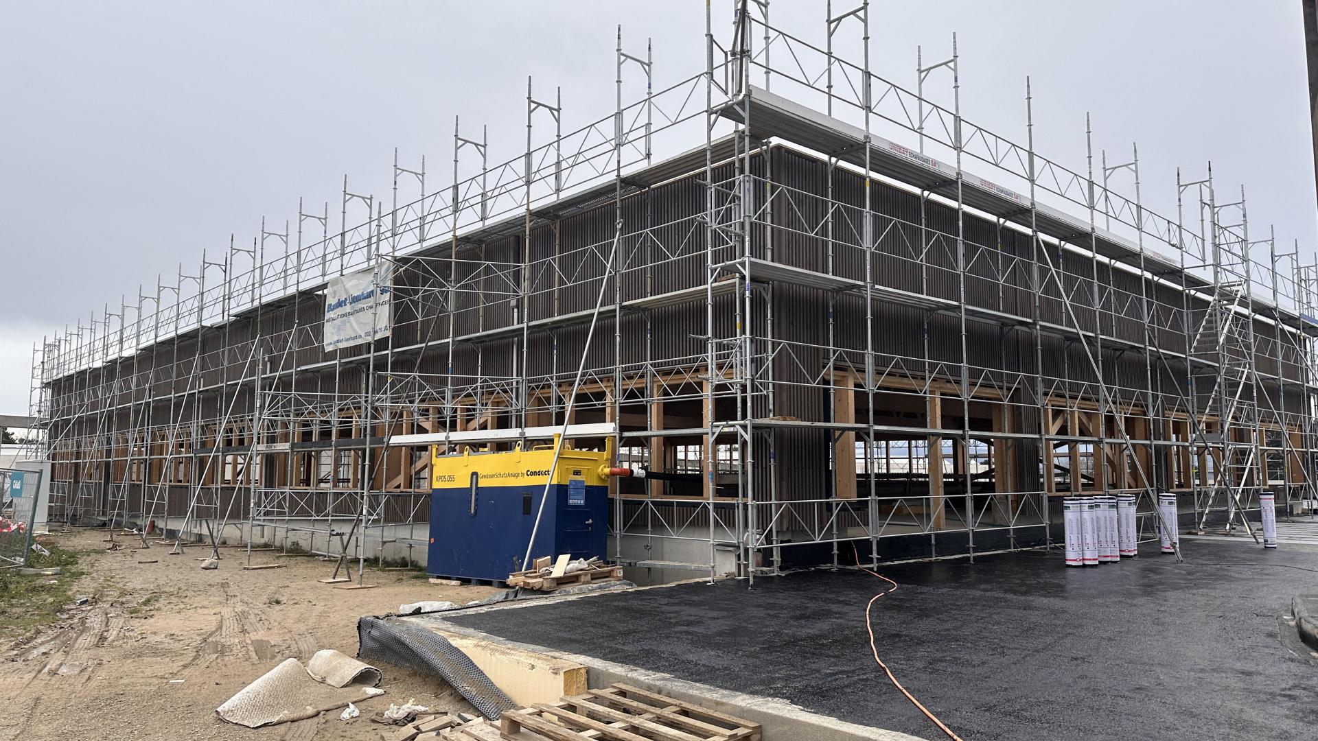 Photos du chantier janvier 2025